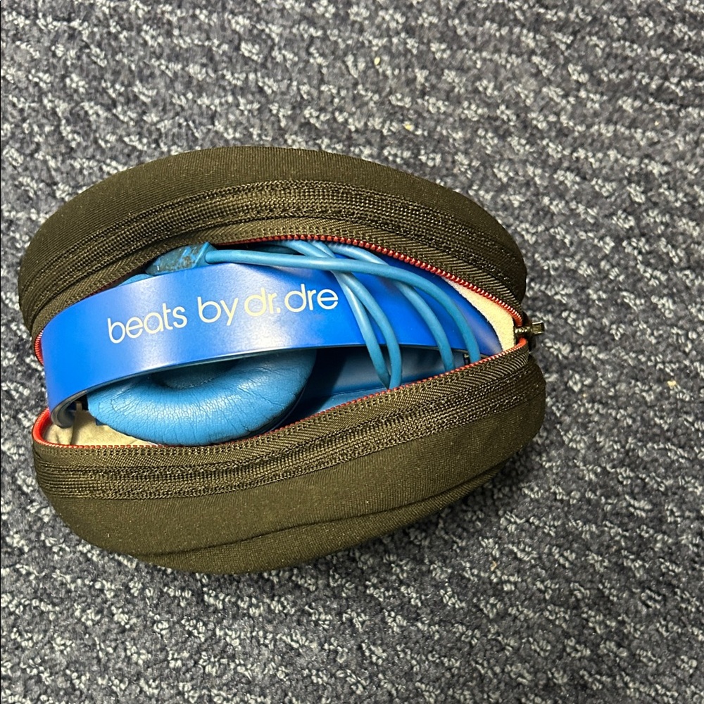 Beats by Dre Blue Over-Ear Headphones